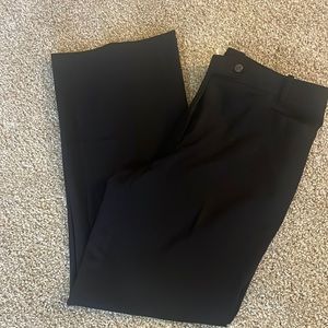 Calvin Klein pleated black dress pants-modern fit